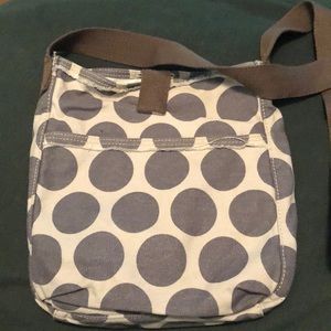 Thirty-One polka dot cross body